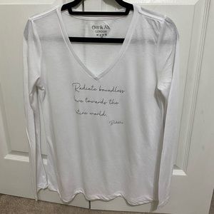 Om & Ah long sleeve tshirt